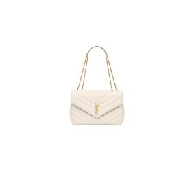 Ysl Loulou Large In Matelasse Lambskin(High-End Grade)