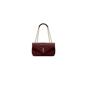 Ysl Loulou Medium In Matelasse Lambskin(High-End Grade)