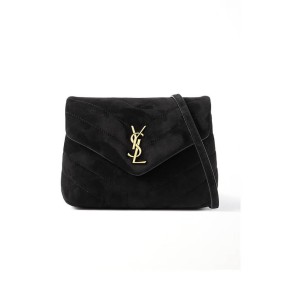 Ysl Loulou Small Chain Bag In & #8220;Y & #8221; Quilted Suede Ysl Loulou Small Chain Bag In & #8220;Y & #8221; Quilted Suede