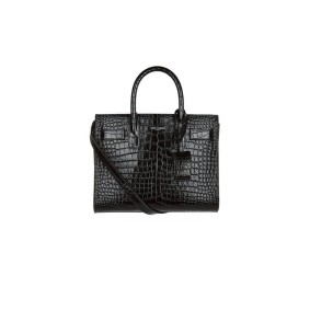 Ysl Sac De Jour Baby In Crocodile-Embossed Ysl Sac De Jour Baby In Crocodile-Embossed