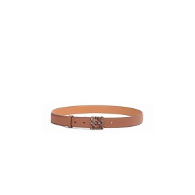 Loewe Anagram Belt In Pebble Grain Calfskin 32Mm