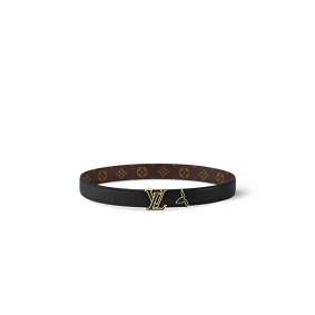 Pretty Louis Vuitton Enamel 30Mm Reversible Belt