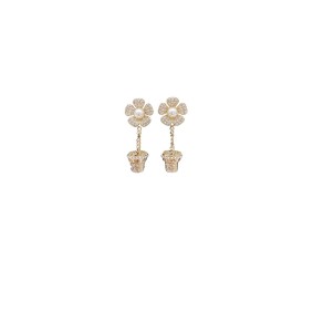 Chanel Diamond Earrings Shop Chanel Diamond Earrings Shop