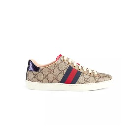 Gucci Ace Gg Supreme Sneaker With Bees