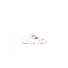 Miu Miu Matelass?? Nappa Leather Slides