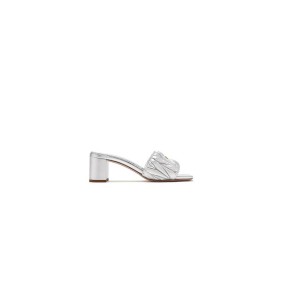 Miu Miu Matelass?? Nappa Leather Slides