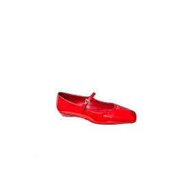Prada Patent Leather Mary Jane Ballerinas